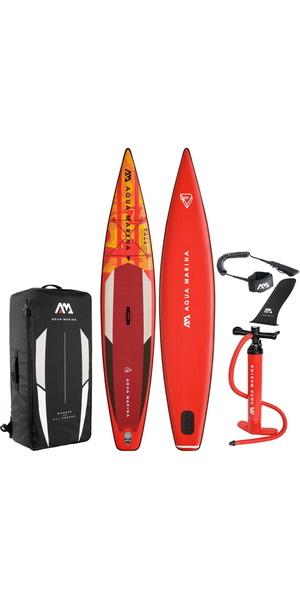 2026 Aqua Marina Race 14'0 Race iSUP With Coil Leash 46177